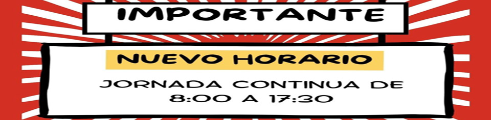 Nuevo horario